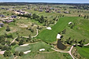 Colorado GC 15th Green Aerial